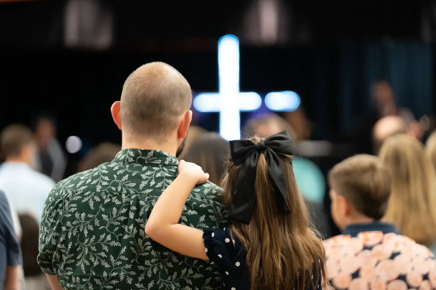Church service and worship event photography