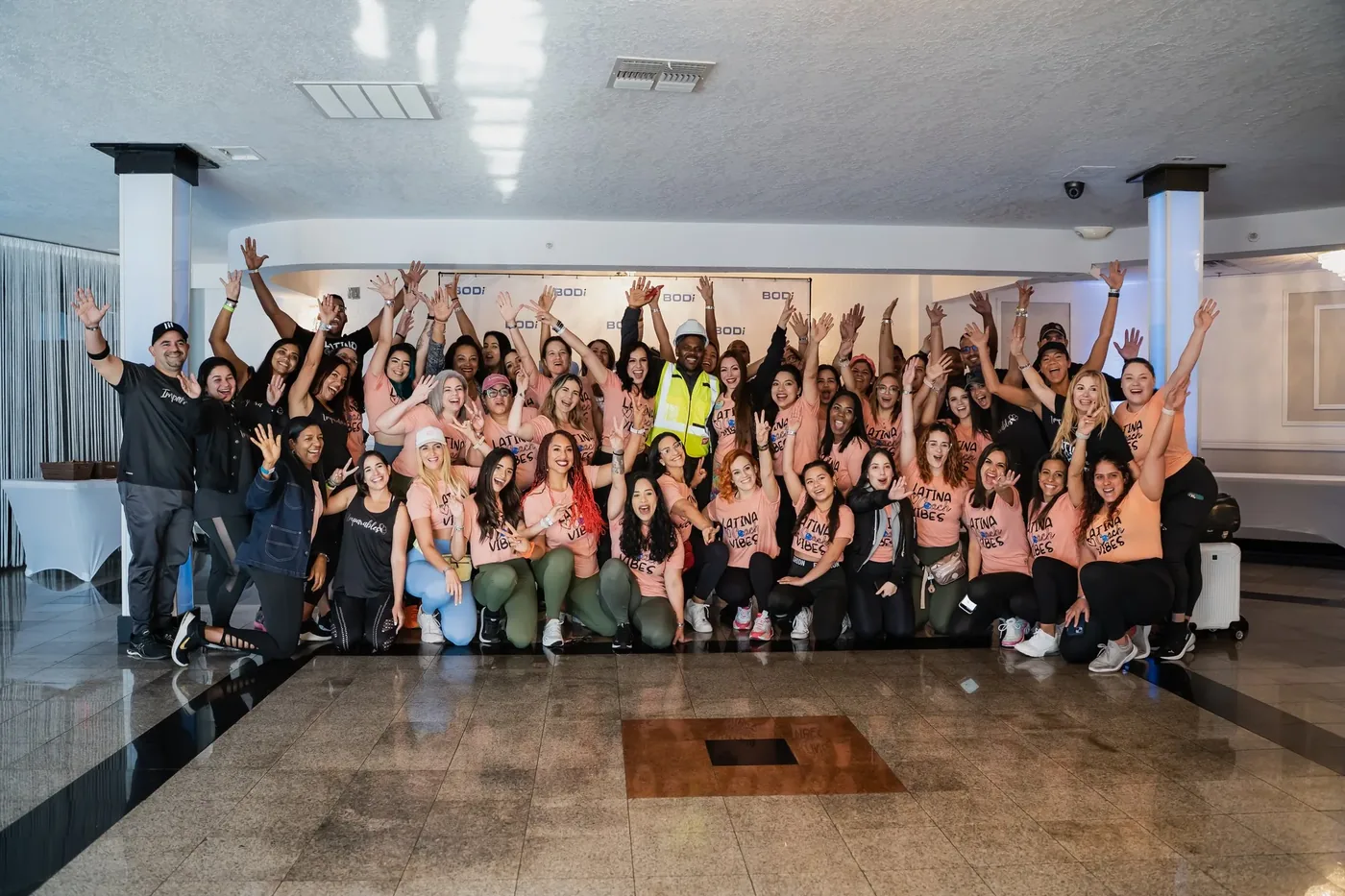 Large group celebration event photography